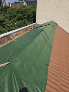 Bâche d'urgence yvelines pour fuite toiture